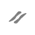 Couteau réutilisable Wave gris 173mm PP